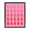 Stupell Industries Sweet Pink Gummy Bears Floating Frame, design by LISH Creative
